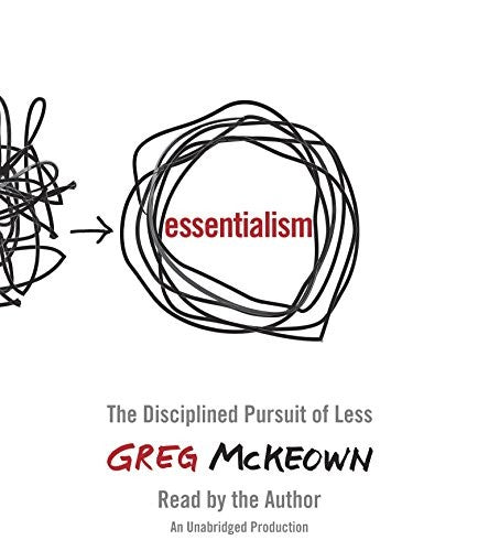 Essentialism paperback book cover